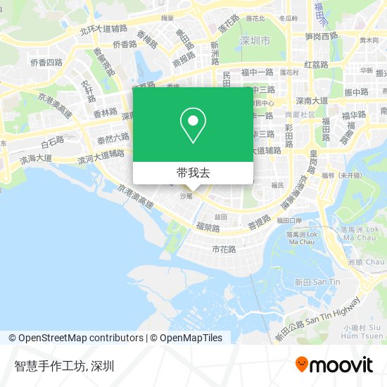 智慧手作工坊地图