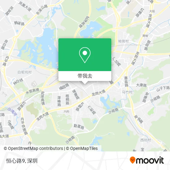 恒心路9地图