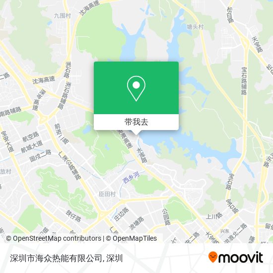 深圳市海众热能有限公司地图