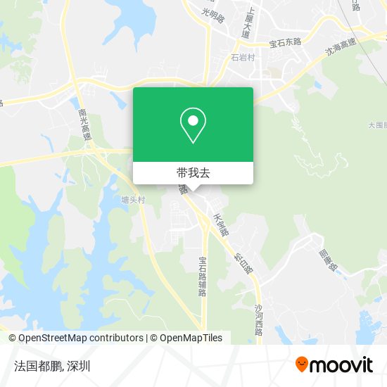 法国都鹏地图