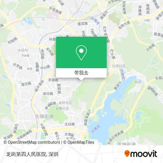 龙岗第四人民医院地图