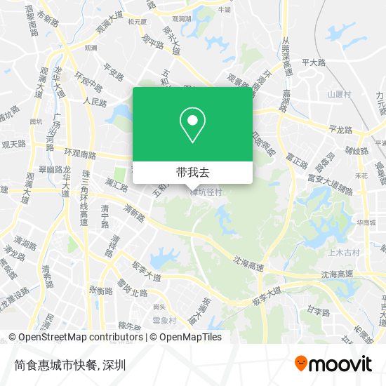 简食惠城市快餐地图