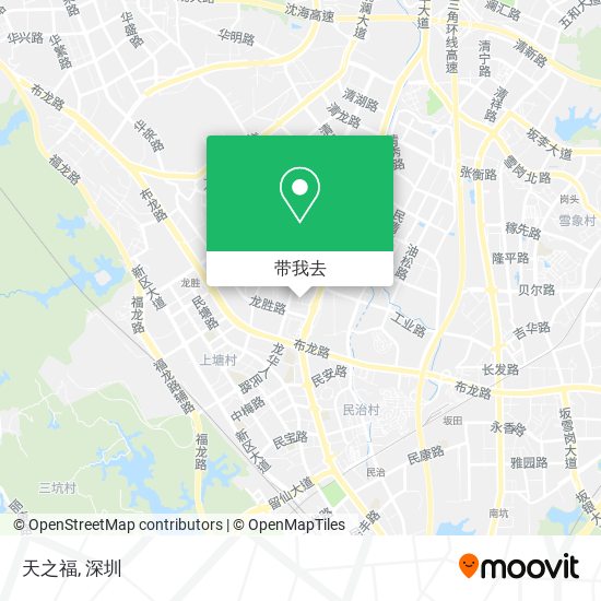 天之福地图