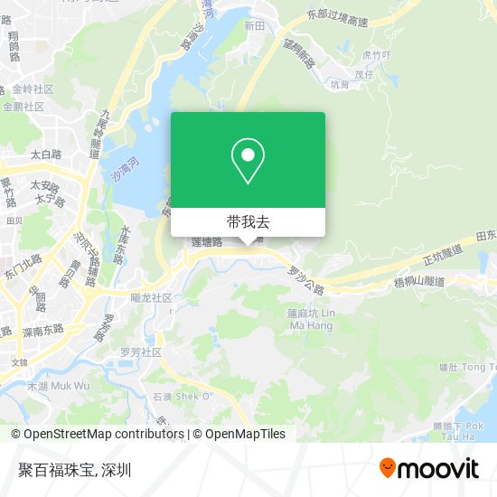 聚百福珠宝地图