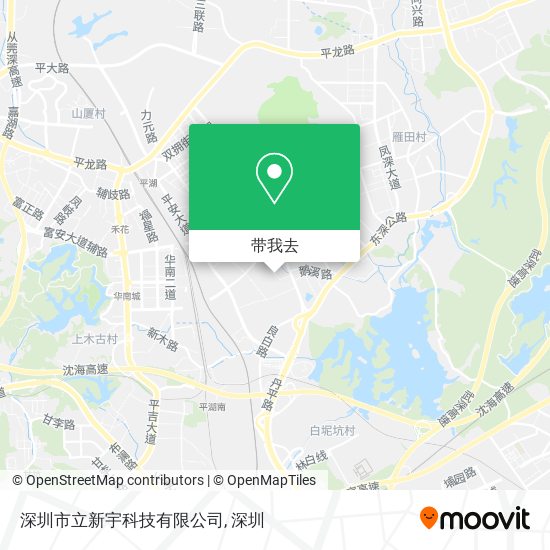 深圳市立新宇科技有限公司地图