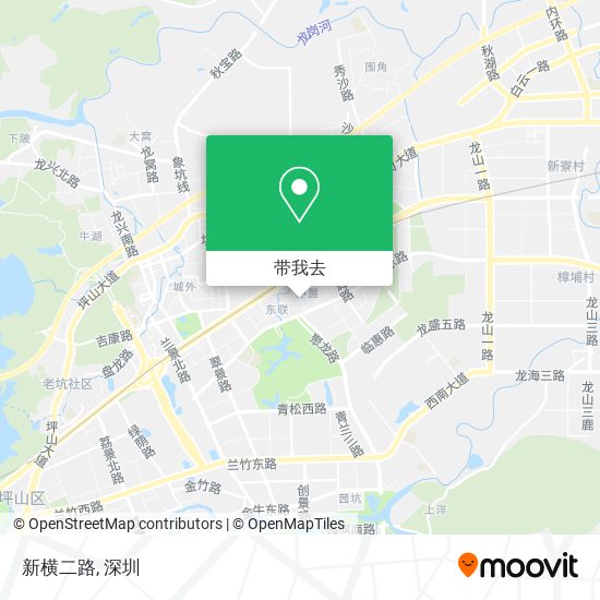 新横二路地图