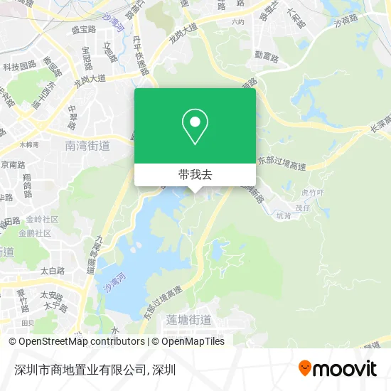 深圳市商地置业有限公司地图