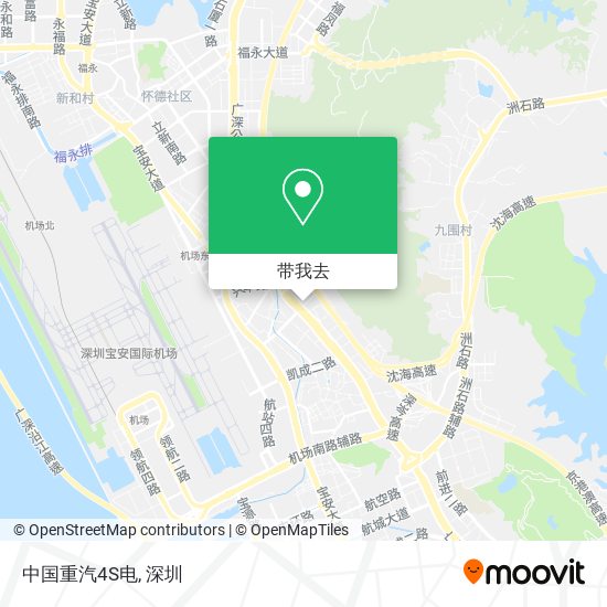 中国重汽4S电地图