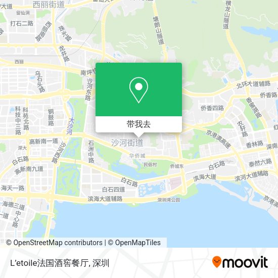 L’etoile法国酒窖餐厅地图