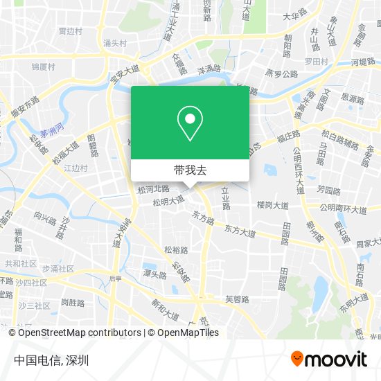 中国电信地图