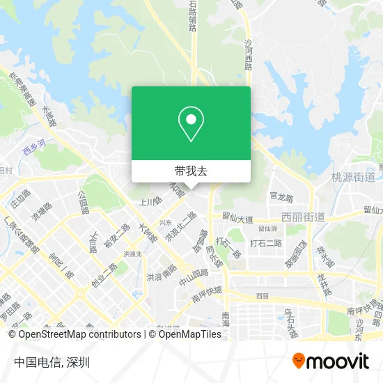 中国电信地图