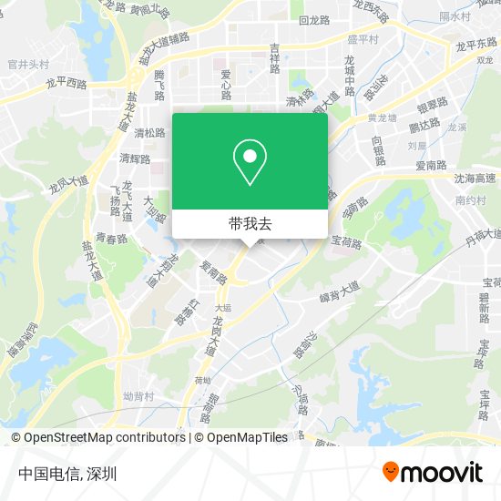 中国电信地图