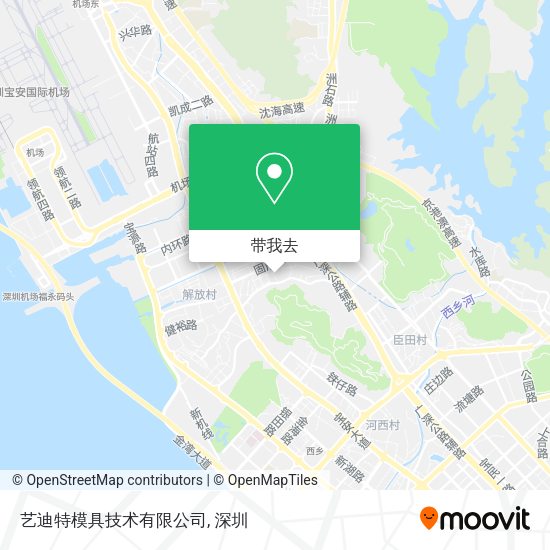 艺迪特模具技术有限公司地图