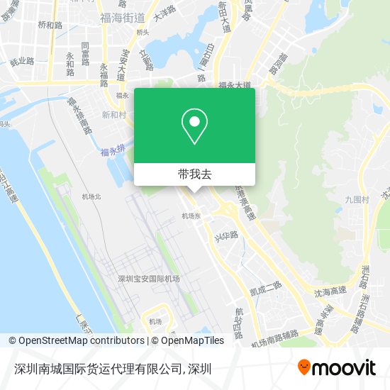 深圳南城国际货运代理有限公司地图