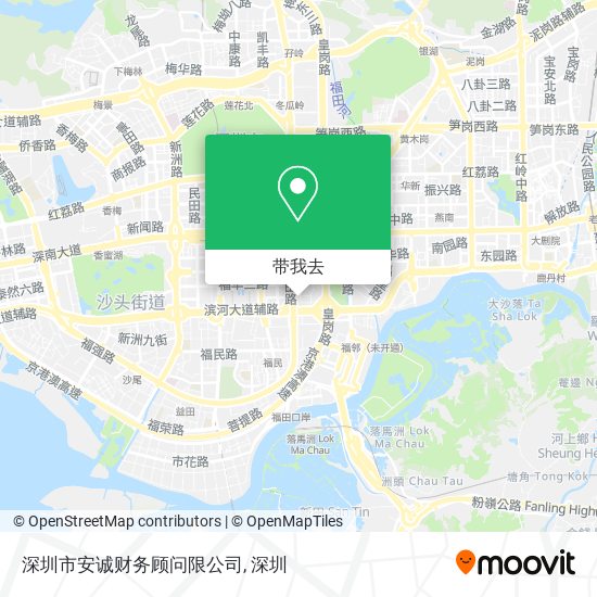 深圳市安诚财务顾问限公司地图