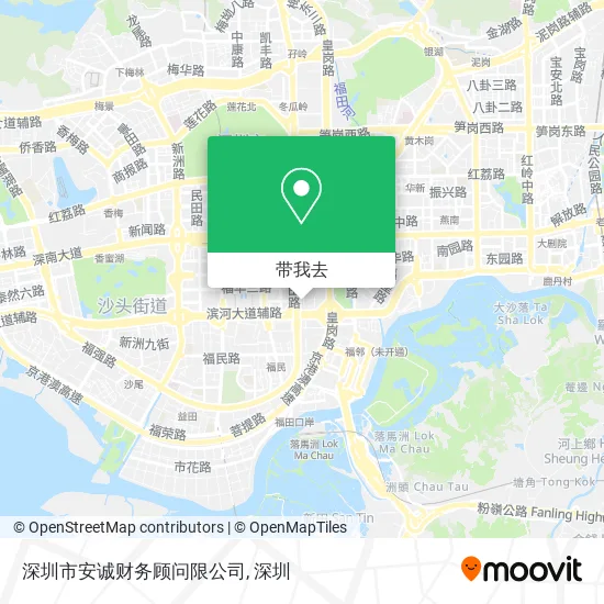 深圳市安诚财务顾问限公司地图