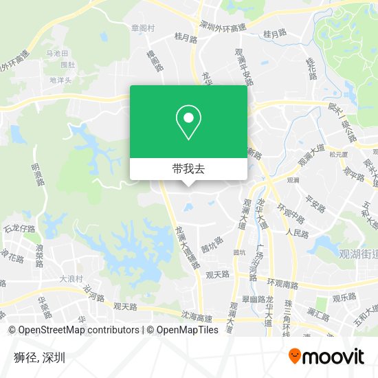 狮径地图