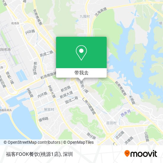 福客FOOK餐饮(桃源1店)地图