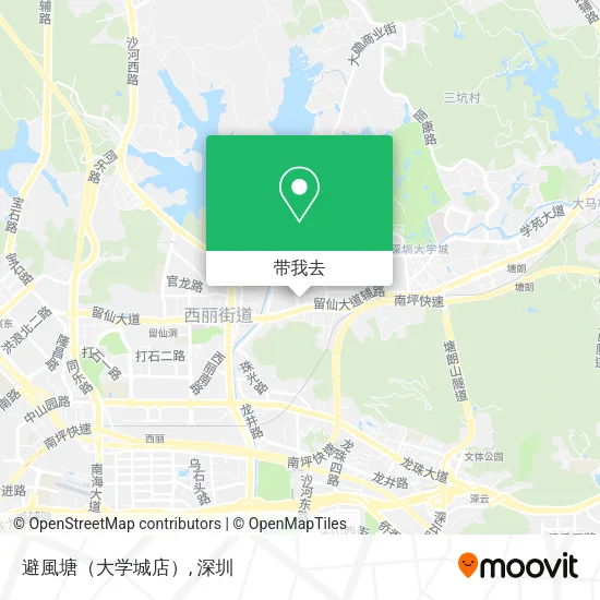 避風塘（大学城店）地图