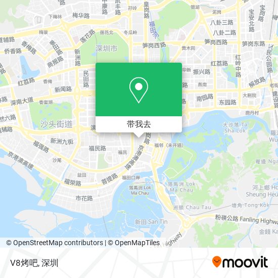 V8烤吧地图