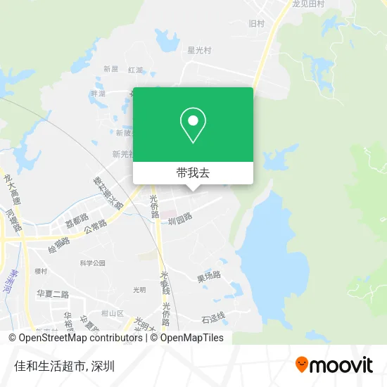 佳和生活超市地图