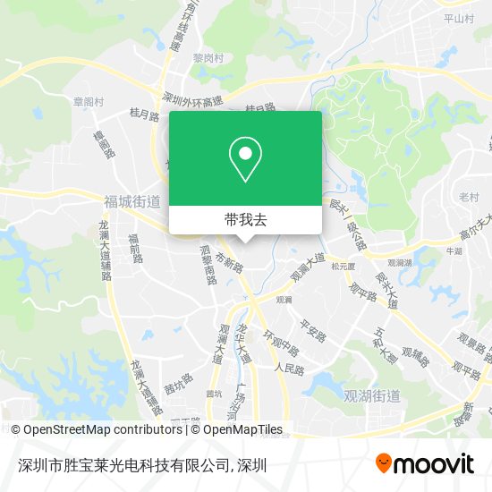 深圳市胜宝莱光电科技有限公司地图