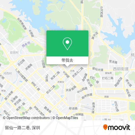 留仙一路二巷地图