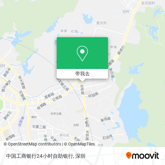 中国工商银行24小时自助银行地图
