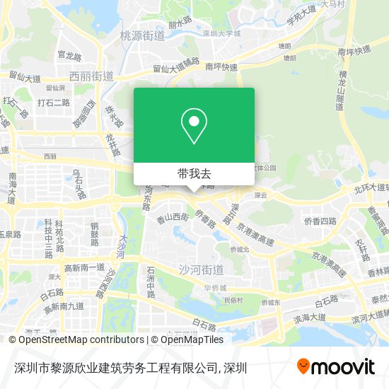 深圳市黎源欣业建筑劳务工程有限公司地图
