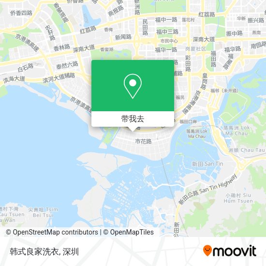 韩式良家洗衣地图