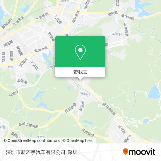 深圳市新环宇汽车有限公司地图