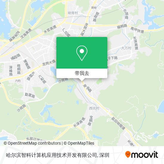 哈尔滨智科计算机应用技术开发有限公司地图