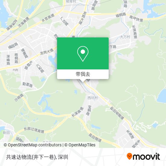 共速达物流(井下一巷)地图