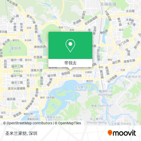 圣米兰家纺地图