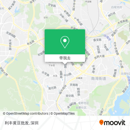 利丰黄豆批发地图