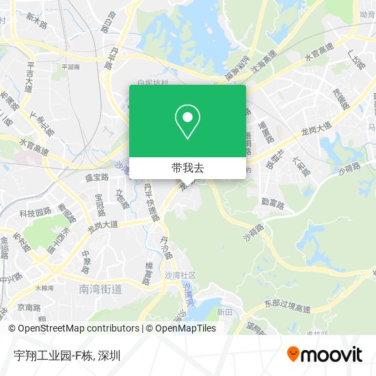 宇翔工业园-F栋地图