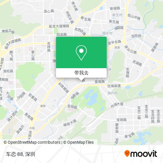 车恋·88地图