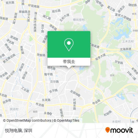 悦翔电脑地图
