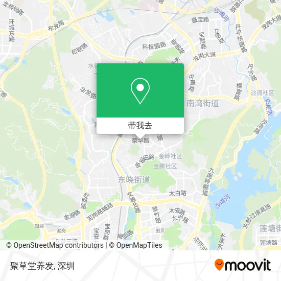 聚草堂养发地图