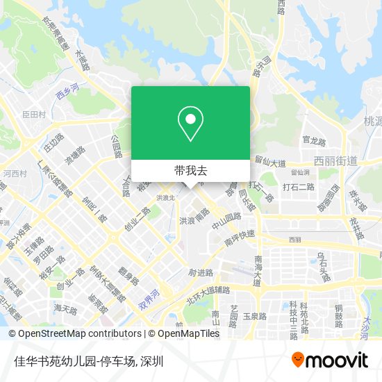 佳华书苑幼儿园-停车场地图
