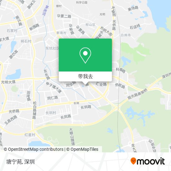 塘宁苑地图