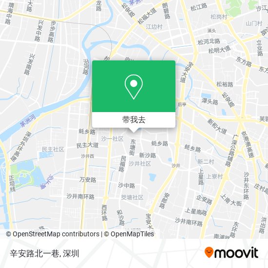 辛安路北一巷地图