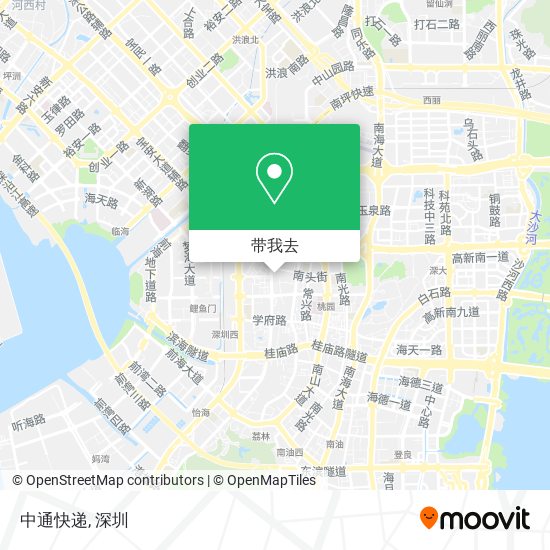 中通快递地图