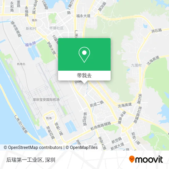 后瑞第一工业区地图