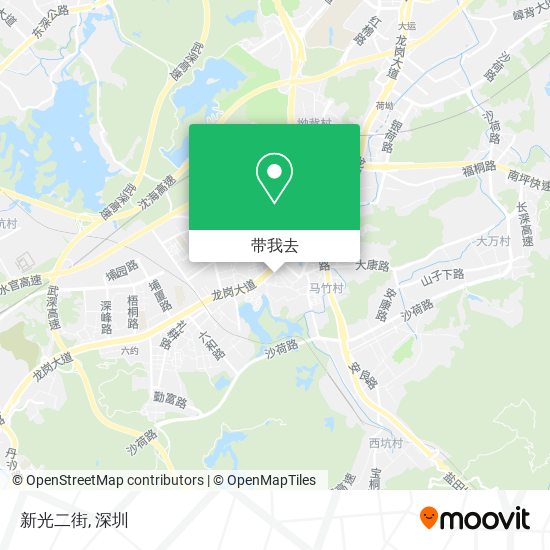 新光二街地图