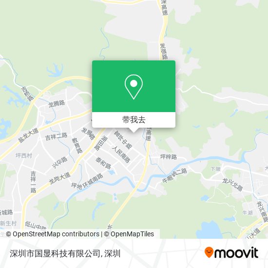 深圳市国显科技有限公司地图