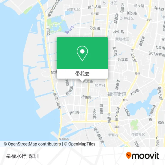 泉福水行地图