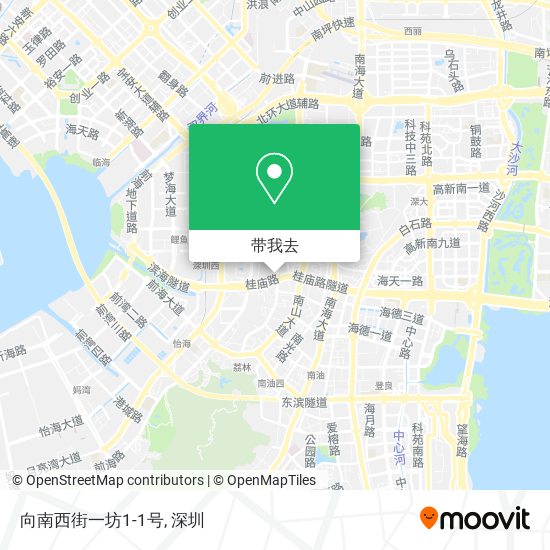 向南西街一坊1-1号地图
