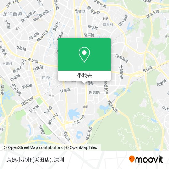 康妈小龙虾(坂田店)地图