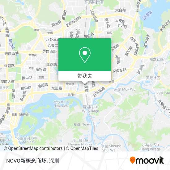 NOVO新概念商场地图